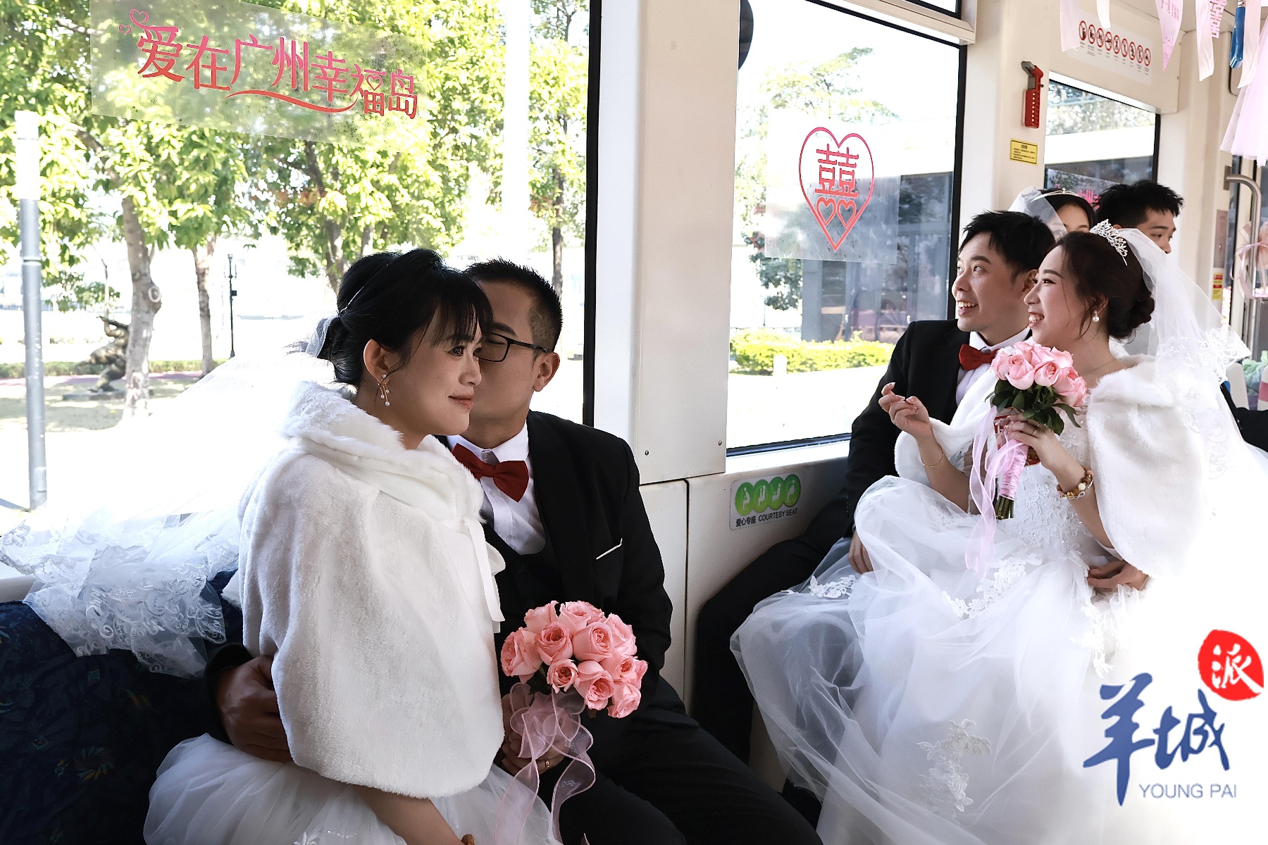 18对新人在广州浪漫集体婚礼，甜蜜花城缘主题曲发布，幸福最真  第5张