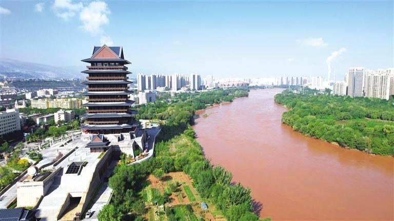 新华社聚焦！天空之眼瞰祖国，兰州的黄河之美令人震撼  第6张