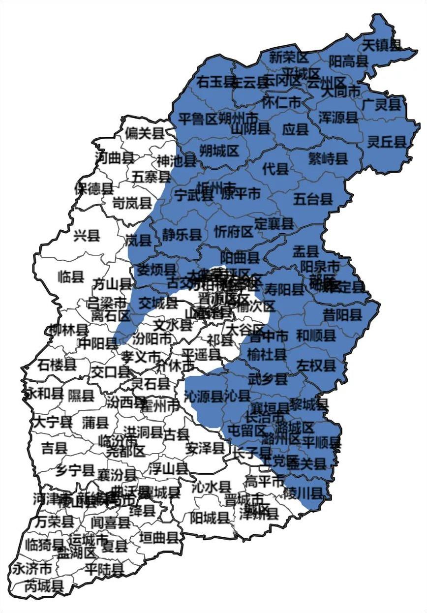 山西发布寒潮黄色预警！未来 48 小时气温骤降 10℃以上，这些地区请注意  第2张