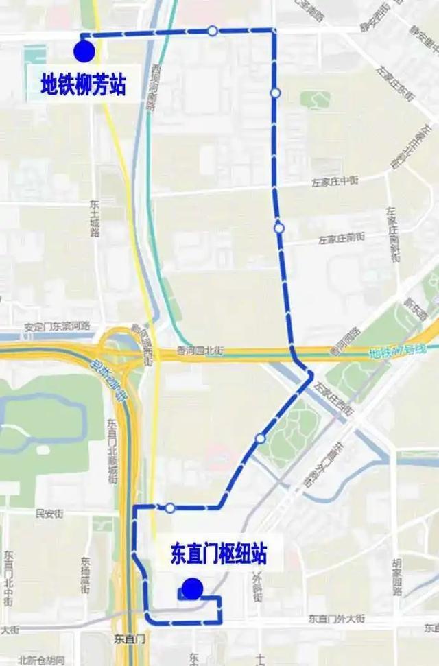 北京公交线路优化调整，国贸桥地区公交线网密度将降低  第3张