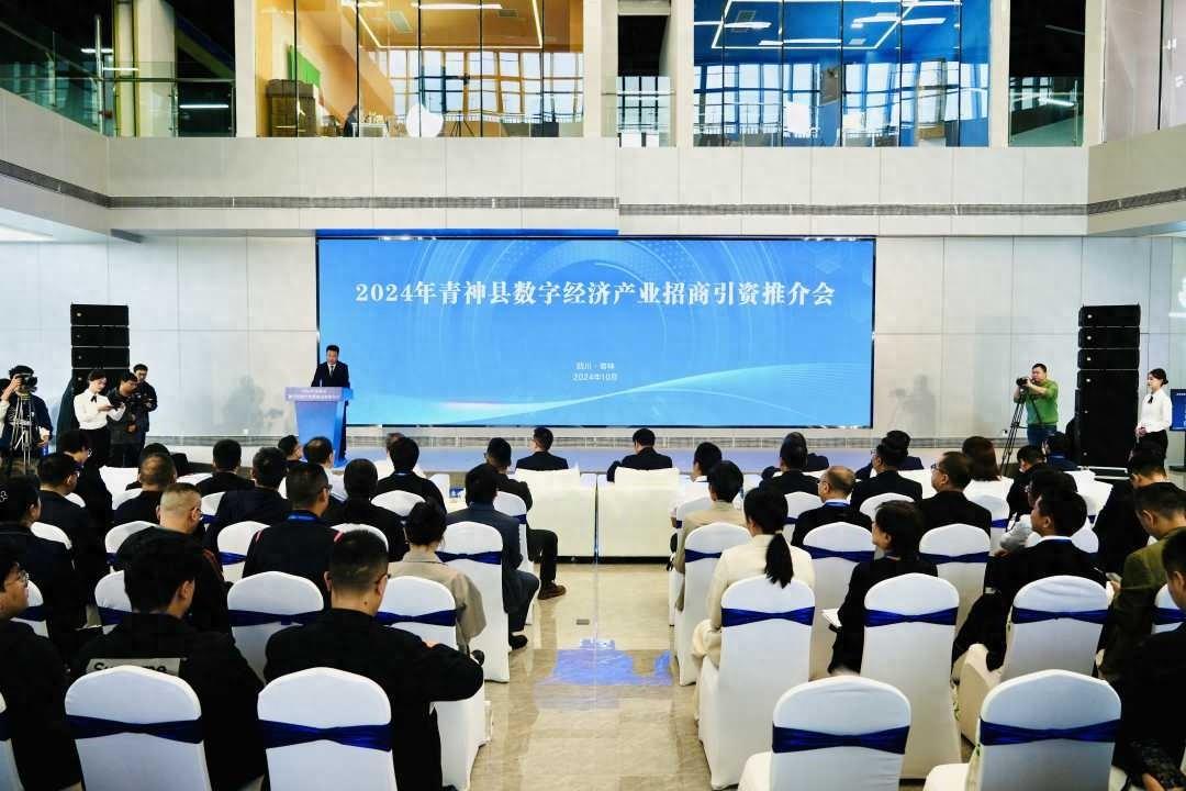 2024 年数字经济产业招商引资推介会在青神县盛大举行，你还不来看看？  第1张