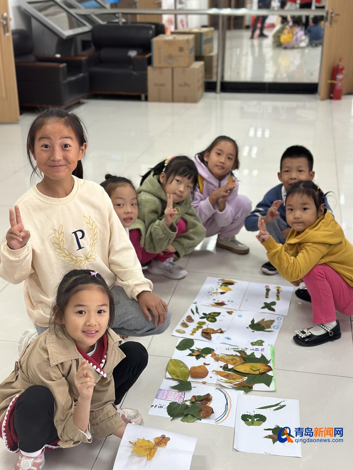 青岛科技大学小漫姐姐志愿活动:用落叶创造无限可能 第4张 青岛科技大学小漫姐姐志愿活动:用落叶创造无限可能 第4张