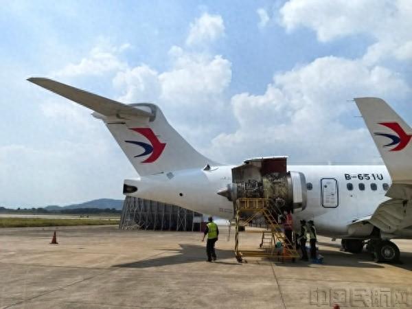 东航技术江西分公司新增 ARJ21 机型 C 检维修能力，助力国产飞机翱翔蓝天