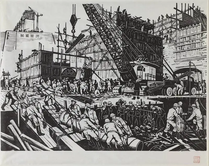 中俄建交 75 周年，100 位艺术家 100 件作品，版画展震撼开幕  第4张