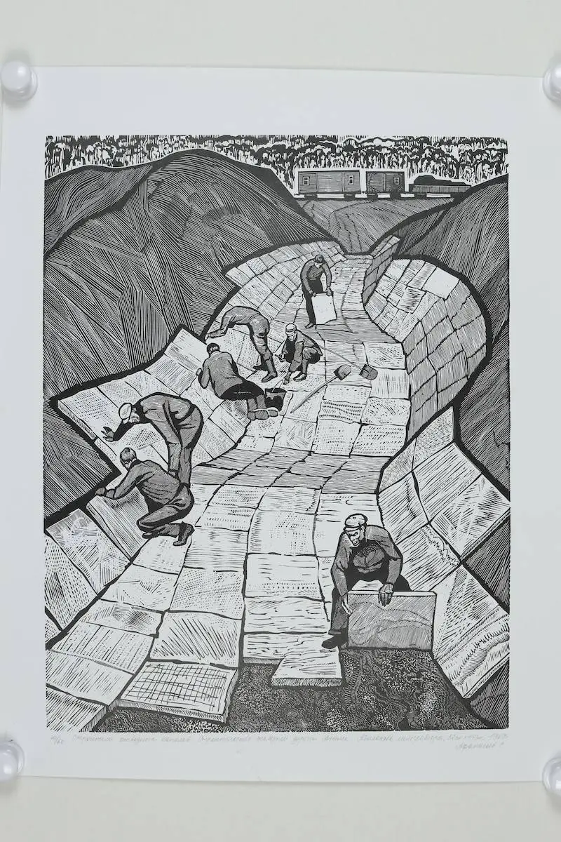 中俄建交 75 周年，100 位艺术家 100 件作品，版画展震撼开幕  第5张