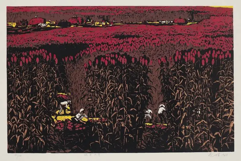 中俄建交 75 周年，100 位艺术家 100 件作品，版画展震撼开幕  第6张