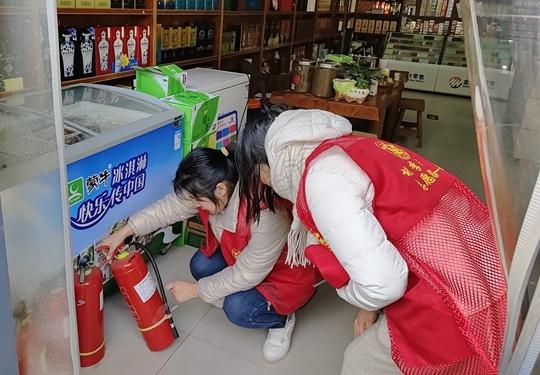 11 月消防安全月，中牟县广惠街街道桃李社区这样做  第2张
