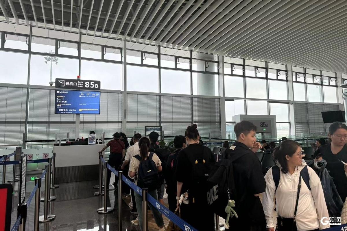 免签政策实施 10 天，东航青岛-首尔航班客座率猛增  第2张