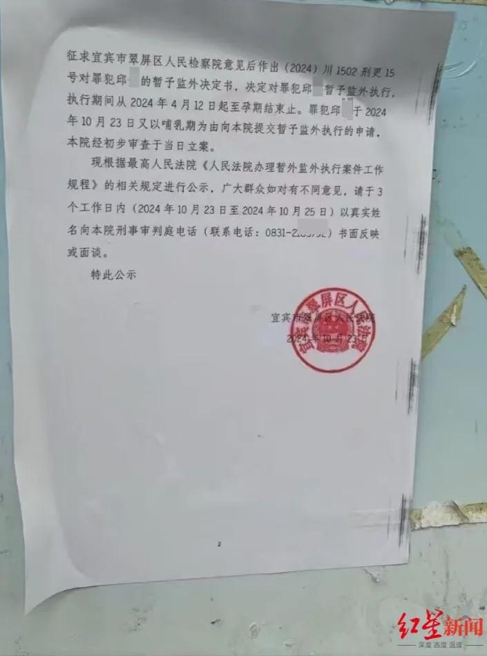四年生 3 孩 4 次暂予监外执行，这位女子的背后究竟隐藏着什么？