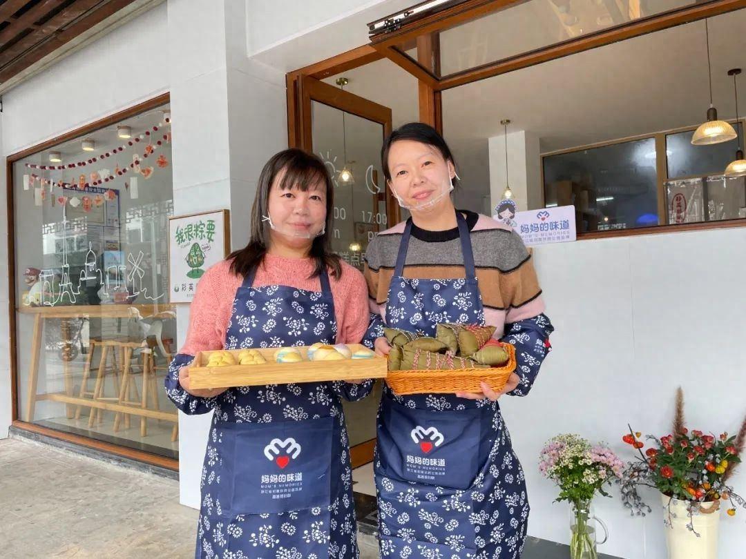 嘉善 80 后姐妹花传承妈妈味道，手工粽子铺引万人追捧  第1张