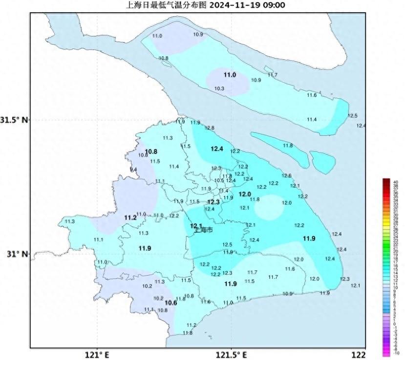 上海今秋最冷！12℃！明天更冷！跌破 10℃