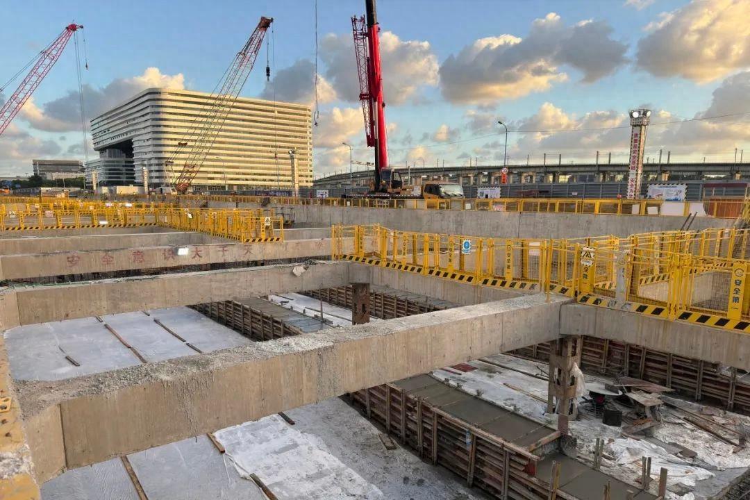 上海又一超级工程！市域铁嘉闵线 13 标天山路站主体结构顺利封顶