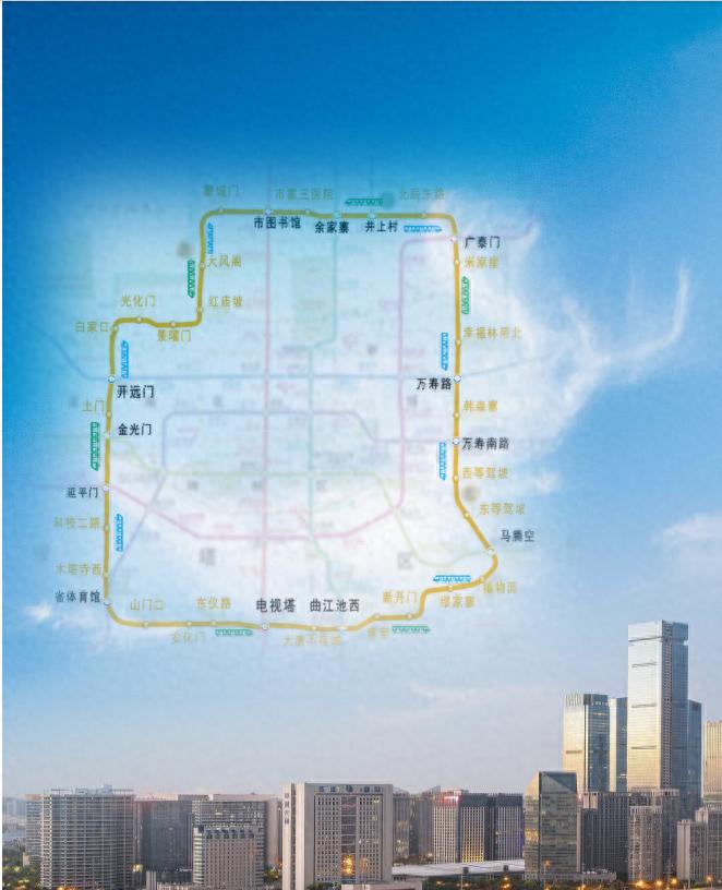 西安地铁8号线年底开通，如何避免坐错方向？内环外环快速区分指南  第1张