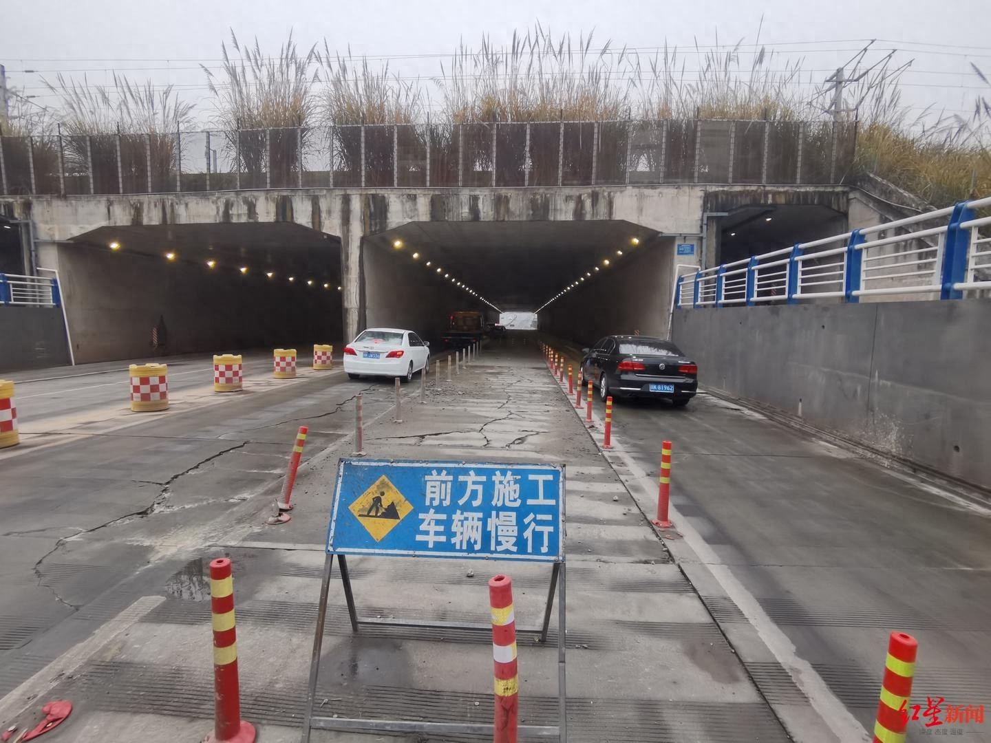 四川内江下穿隧道破损数月未修，官方回应：本周内将进场修复，原因竟是……
