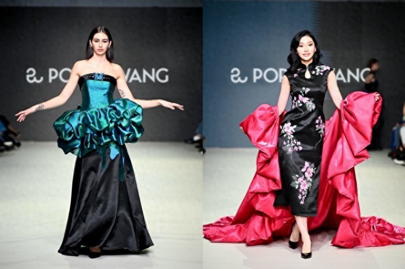 POPPY WANG温哥华时装周首秀：传统与现代的完美融合，致敬当代女性力量