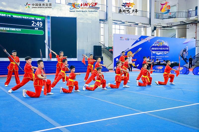 2024 年海南省青少年武术公开赛（屯昌站）震撼开赛，近 500 名选手角逐  第2张