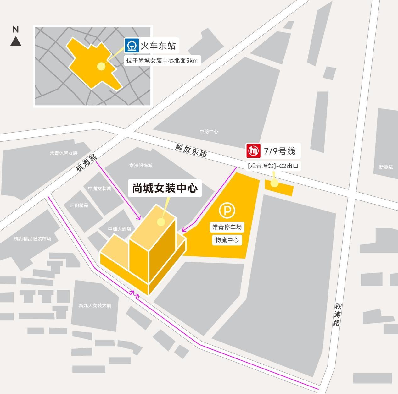 投资 2.3 亿！杭州四季青尚城女装中心火热招商，2025 年 8 月开业，你还在等什么？  第4张