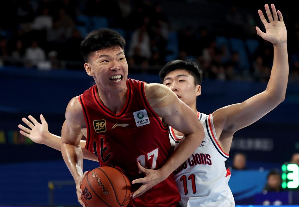 CBA 常规赛：北京北汽队 105 比 90 战胜广州朗肽海本队，精彩瞬间全回顾  第10张