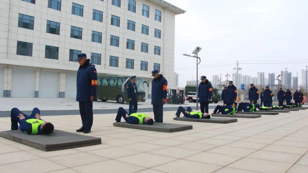 甘肃森林消防总队新训中队：每周一会操，每次一评比，全面提升训练质量  第6张