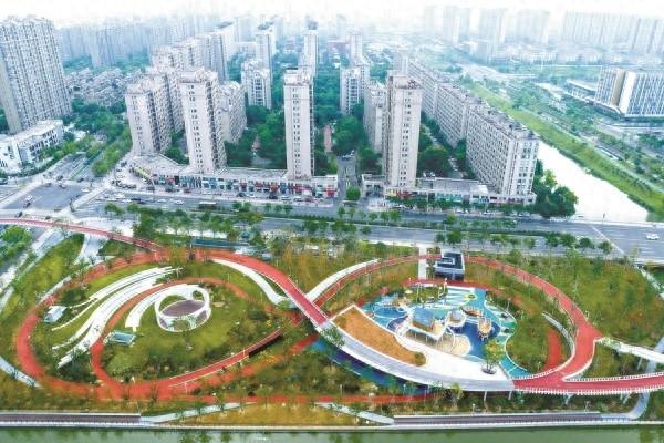 占地超 10 万平方米的西大河公园惊艳亮相，你还没去过？