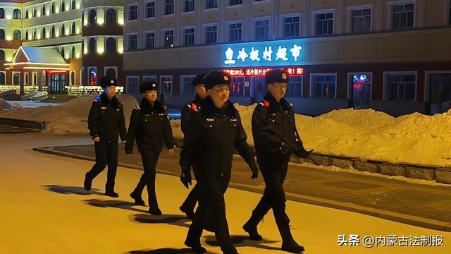 内蒙古大兴安岭森林公安局金河分局全警参战，拧紧冬季安全阀  第3张