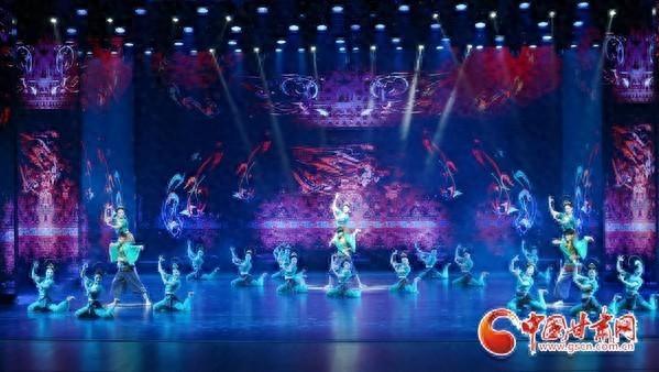 兰州文理学院原创舞台剧丝路舞翩跹成功首演，惊艳全场  第1张