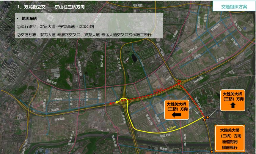 注意！11 月 20 日起，南京绕城公路这些匝道将封闭施工  第2张