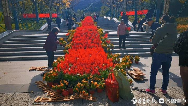 佛慧山景区鲜花撤展，市民可免费带回家！你还在等什么？  第2张