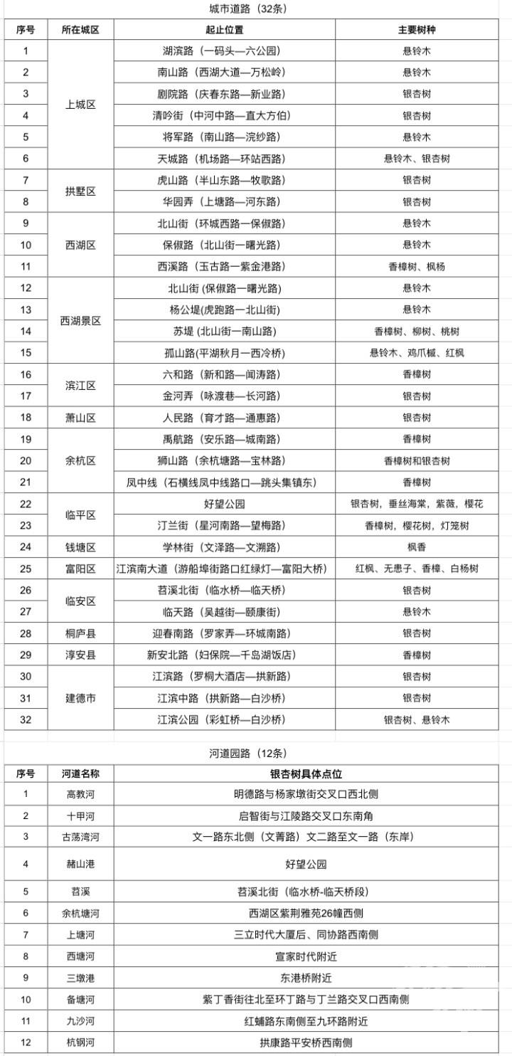 杭州 44 条景观道路开启落叶不扫模式，快去打卡吧  第2张