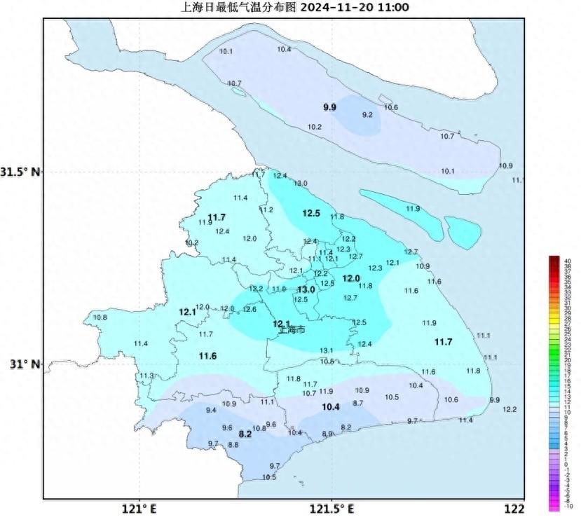 上海今晨最低气温 10℃，明天终于云开日出！回暖还有希望吗？  第1张