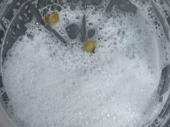 神奇！富阳街头惊现肥皂果，碾压后竟产生白色泡泡  第4张