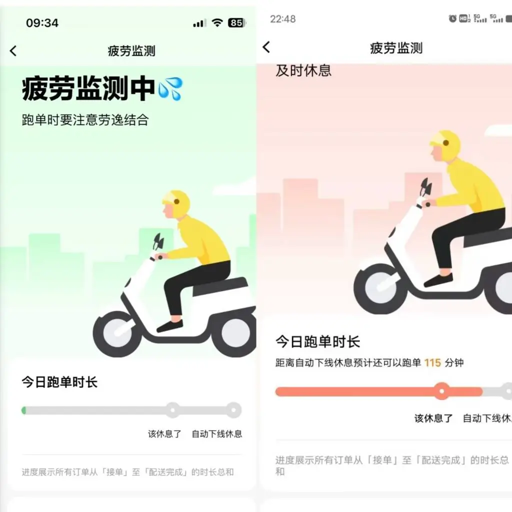 外卖小哥的福音！平台强制休息机制上线，跑单过长将自动下线  第2张
