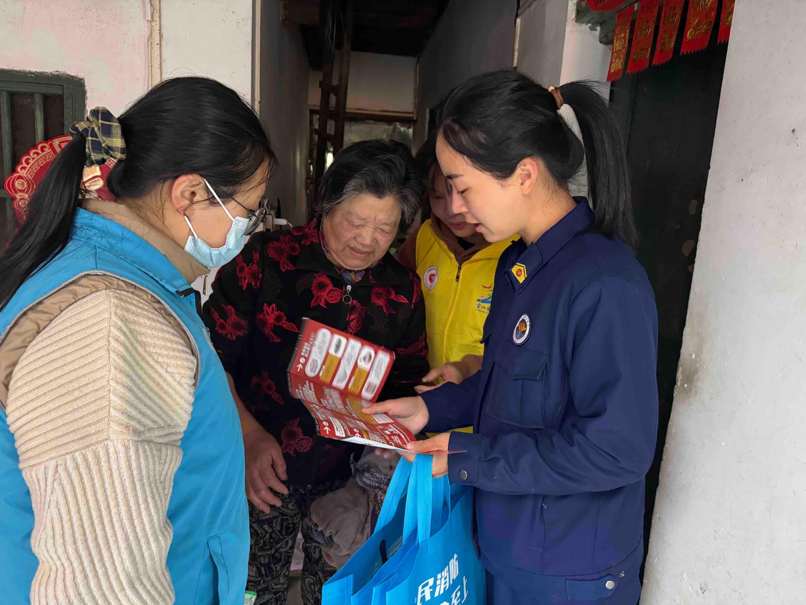 梅江消防五进宣传：实地演练+深入社区，筑牢冬春消防安全屏障  第4张