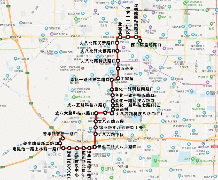 西安公交大调整！12月23日起8条线路优化，新增5站点，出行更便捷  第1张