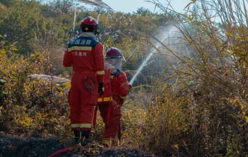 惠州支队实战演练：12小时紧急灭火，揭秘森林火灾扑救的惊心动魄  第9张