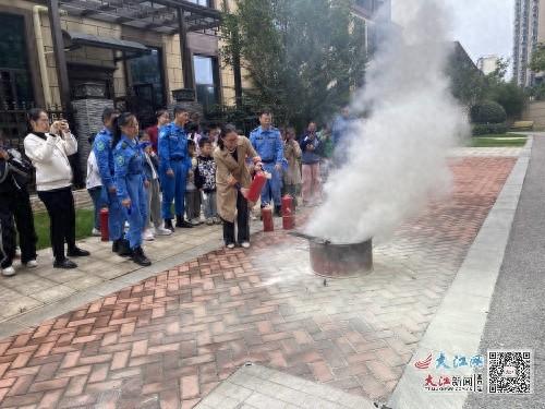 抚州高新区站前社区开展消防安全应急实战演练，你参加了吗？  第1张