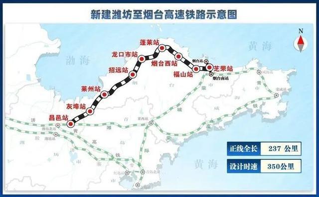 潍烟高铁开通！烟台进入全域高铁时代，2 小时到济南  第2张
