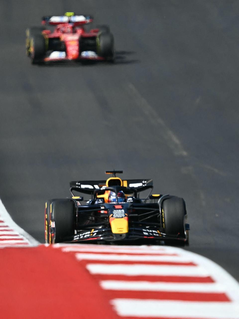 F1 美国大奖赛：勒克莱尔夺冠，维斯塔潘获季军，法拉利与红牛车队上演巅峰对决  第3张