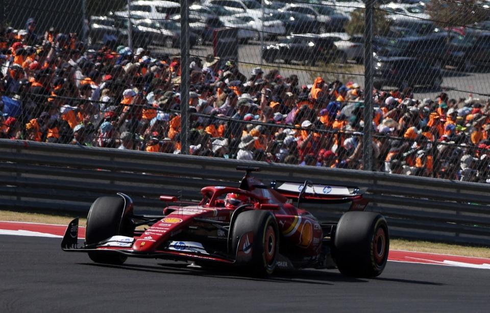 F1 美国大奖赛：勒克莱尔夺冠，维斯塔潘获季军，法拉利与红牛车队上演巅峰对决  第4张