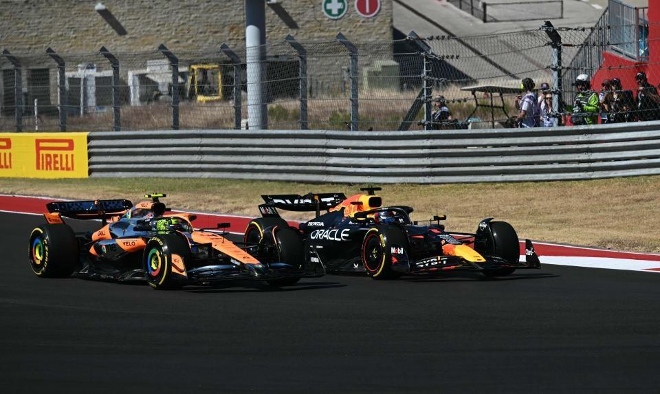 F1 美国大奖赛：勒克莱尔夺冠，维斯塔潘获季军，法拉利与红牛车队上演巅峰对决  第9张
