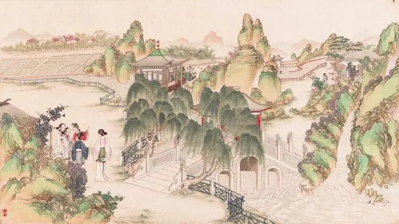 100 幅红楼梦插图，53 件文物，带你走进红楼梦的世界  第8张