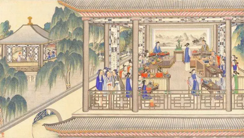 100 幅红楼梦插图，53 件文物，带你走进红楼梦的世界  第10张