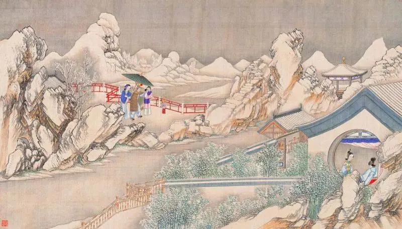 100 幅红楼梦插图，53 件文物，带你走进红楼梦的世界  第11张