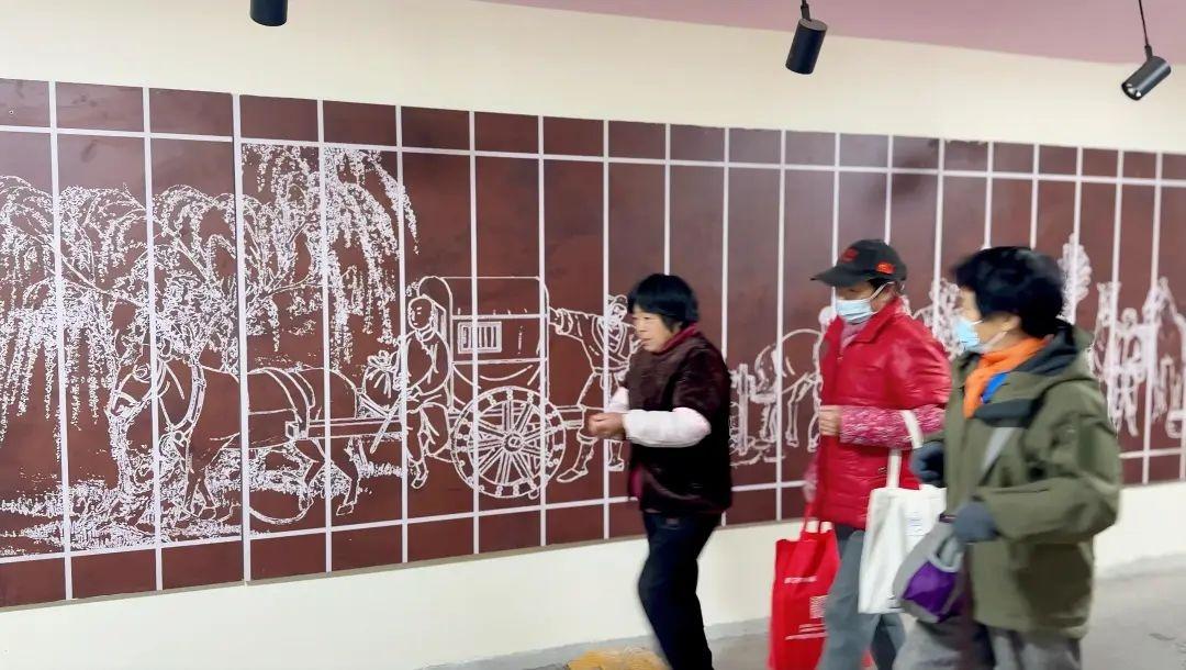 朝阳区双井街道地下通道焕新，通行与艺术美感兼顾，幸福感飙升  第6张