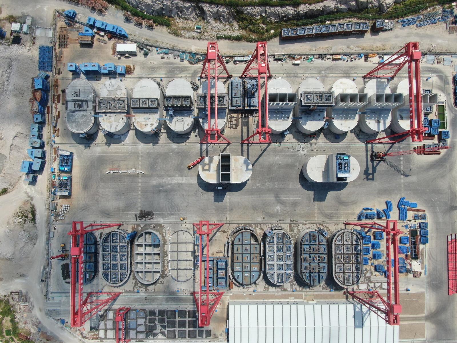 十四五重大工程小洋山北作业区建设加速，大洋山海工基地材料码头建成  第3张