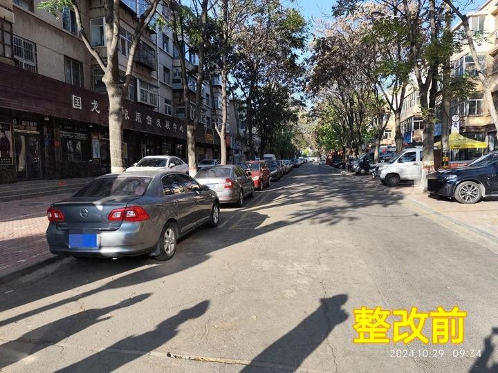 兴庆区整治背街小巷停车乱象，还市民整洁有序环境  第1张