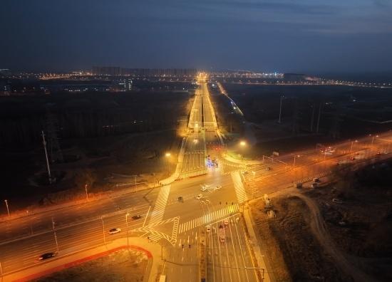 仅用 8 个月！长春这条跨绕城高速工程正式通车，跑出城建新速度  第5张