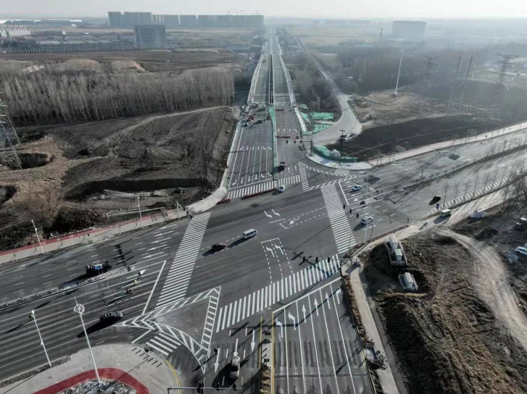 8 个月！长春南湖中街跨绕城高速工程通车，跑出城建速度  第2张