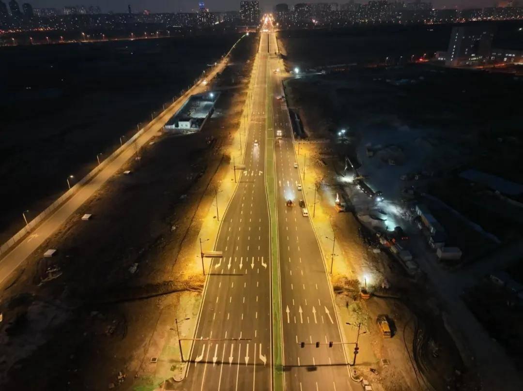 8 个月！长春南湖中街跨绕城高速工程通车，跑出城建速度  第3张