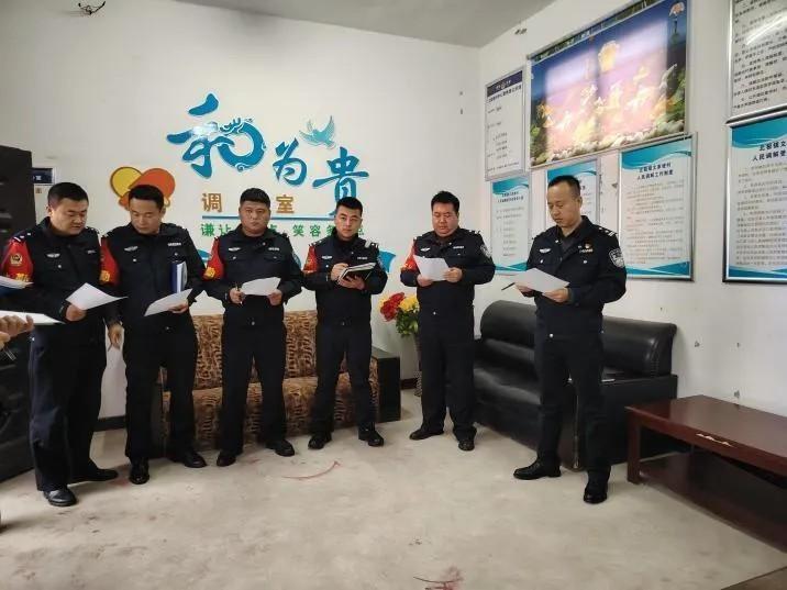彬州市公安局北极派出所组织赛比评活动，深化警民防范网络体系建设  第2张